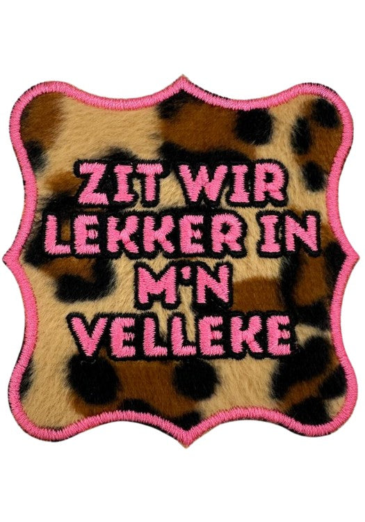 Lekker In M'n Velleke - Carnavals Embleem - Festivales