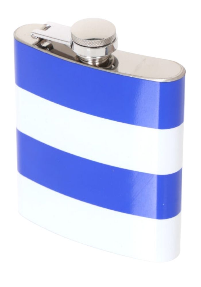 Blauw Wit Gestreept Veldfles Flacon 200ml - Festivales