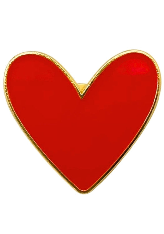 Carnavals Pin Hartje Rood