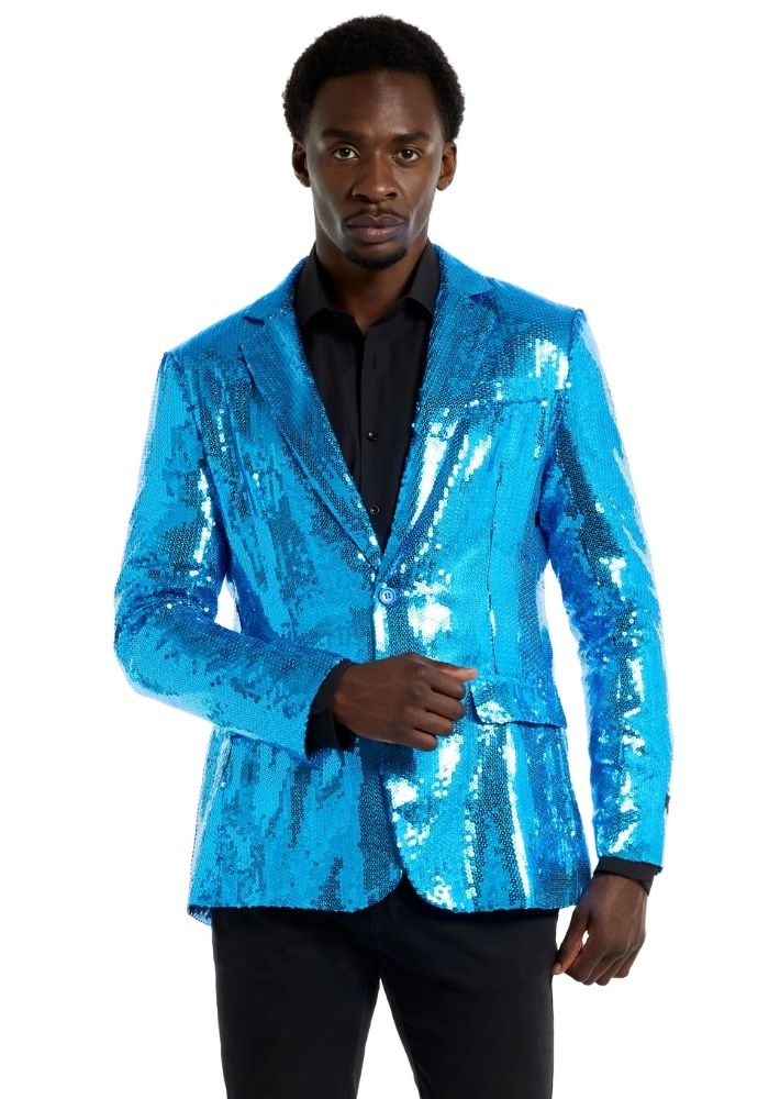 Blazer Sequins Blauw - Festivales