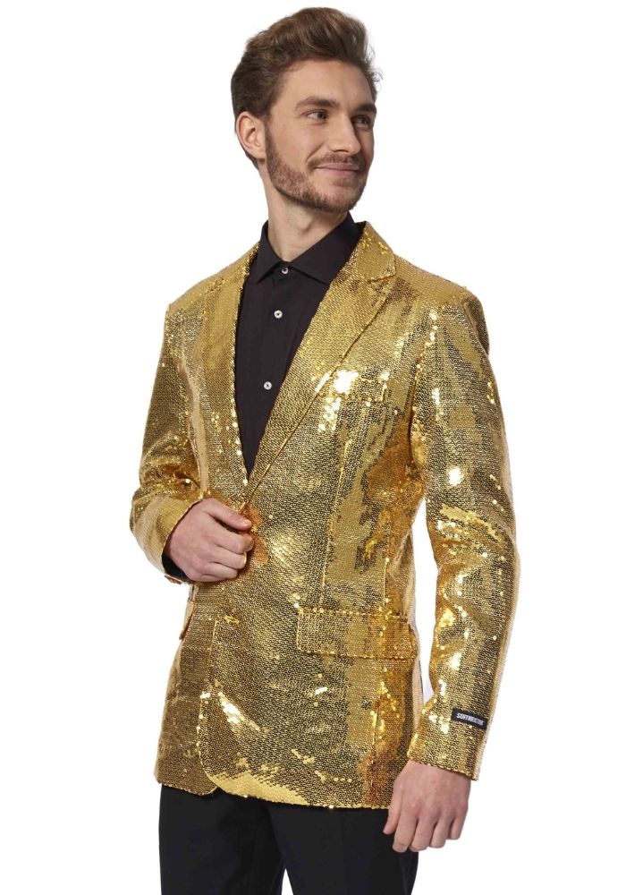 Blazer Sequins Goud - Festivales