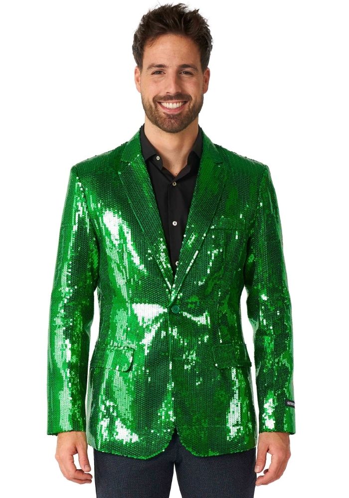 Blazer Sequins Groen - Festivales