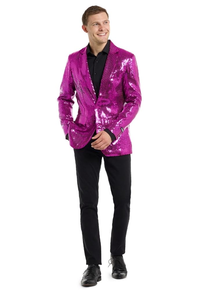 Blazer Sequins Roze - Festivales