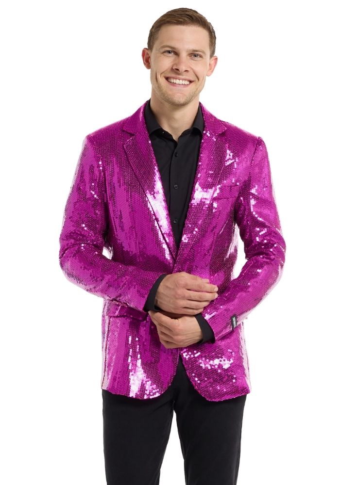 Blazer Sequins Roze - Festivales