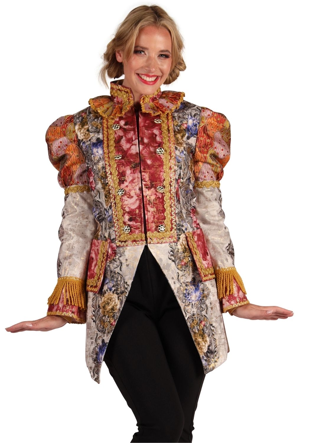 Carnavalsjas Dames Amadea Oranje - Festivales