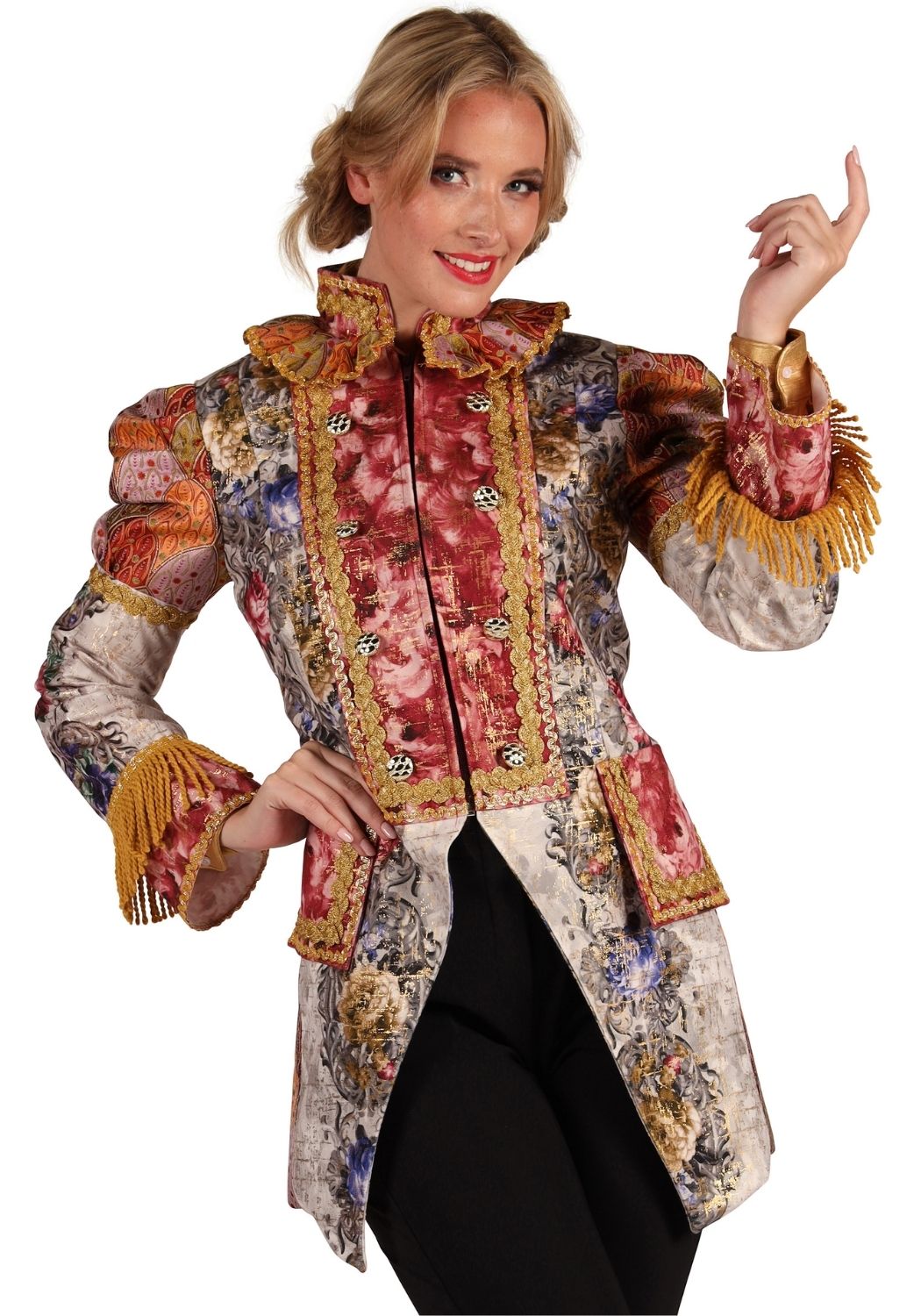 Carnavalsjas Dames Amadea Oranje - Festivales