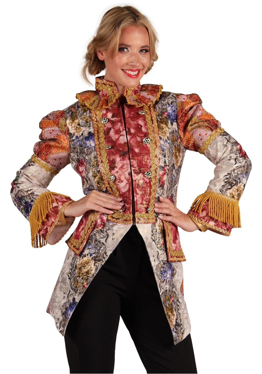 Carnavalsjas Dames Amadea Oranje - Festivales