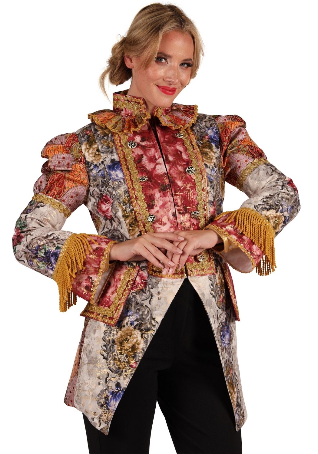 Carnavalsjas Dames Amadea Oranje - Festivales