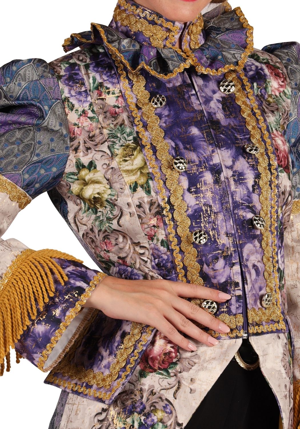 Carnavalsjas Dames Amadea Paars - Festivales