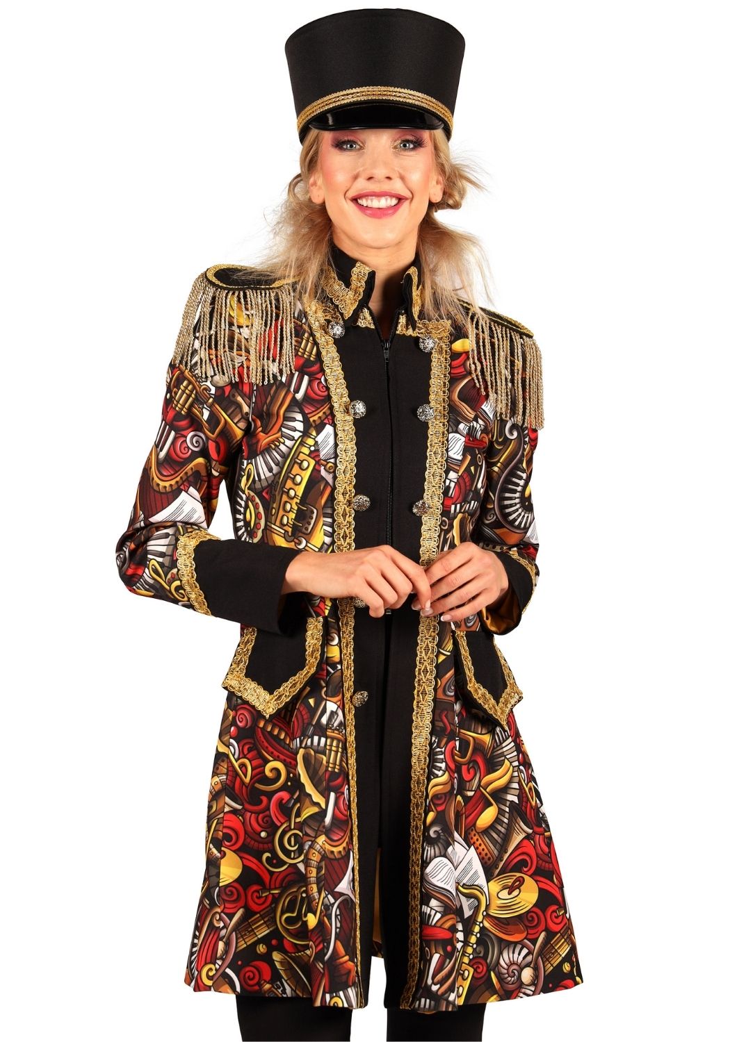 Carnavalsjas Dames Brass Band Rood - Festivales