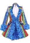 Carnavalsjas Dames Butterfly Blauw - Festivales