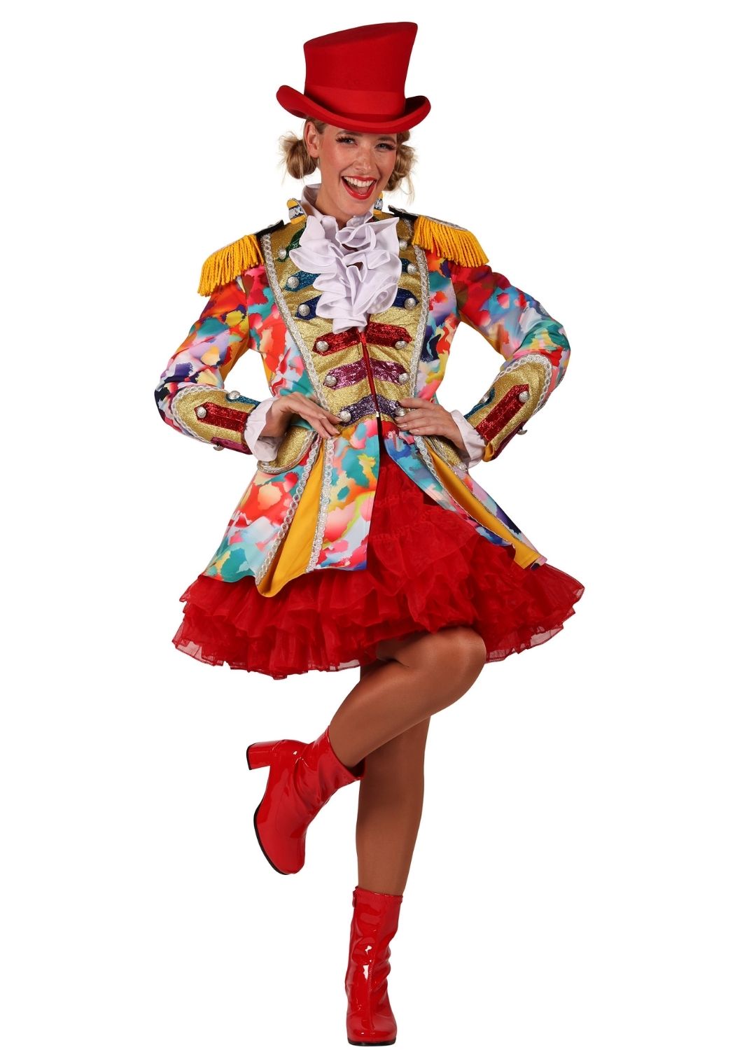 Carnavalsjas Dames Color Paint Splatters - Festivales