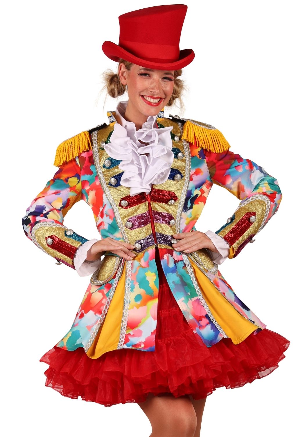 Carnavalsjas Dames Color Paint Splatters - Festivales