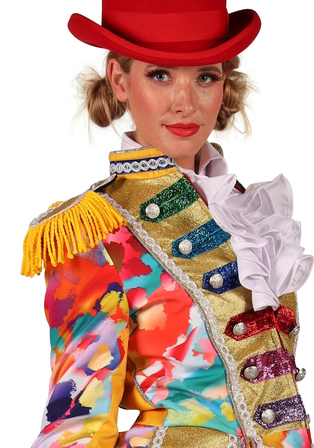 Carnavalsjas Dames Color Paint Splatters - Festivales