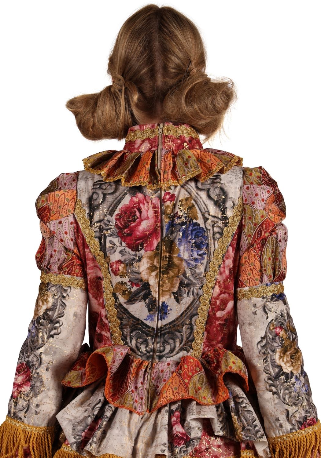 Carnavalsjas Dames Jurk Constanze Oranje - Festivales