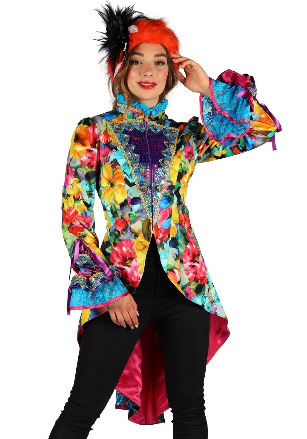 Carnavalsjas Dames Flower Star - Festivales