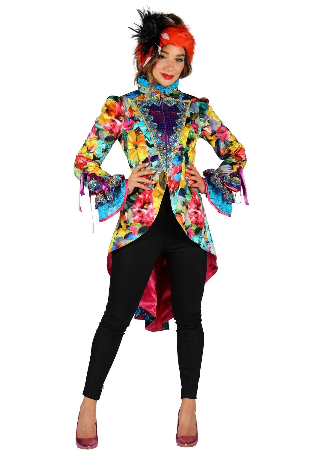 Carnavalsjas Dames Flower Star - Festivales