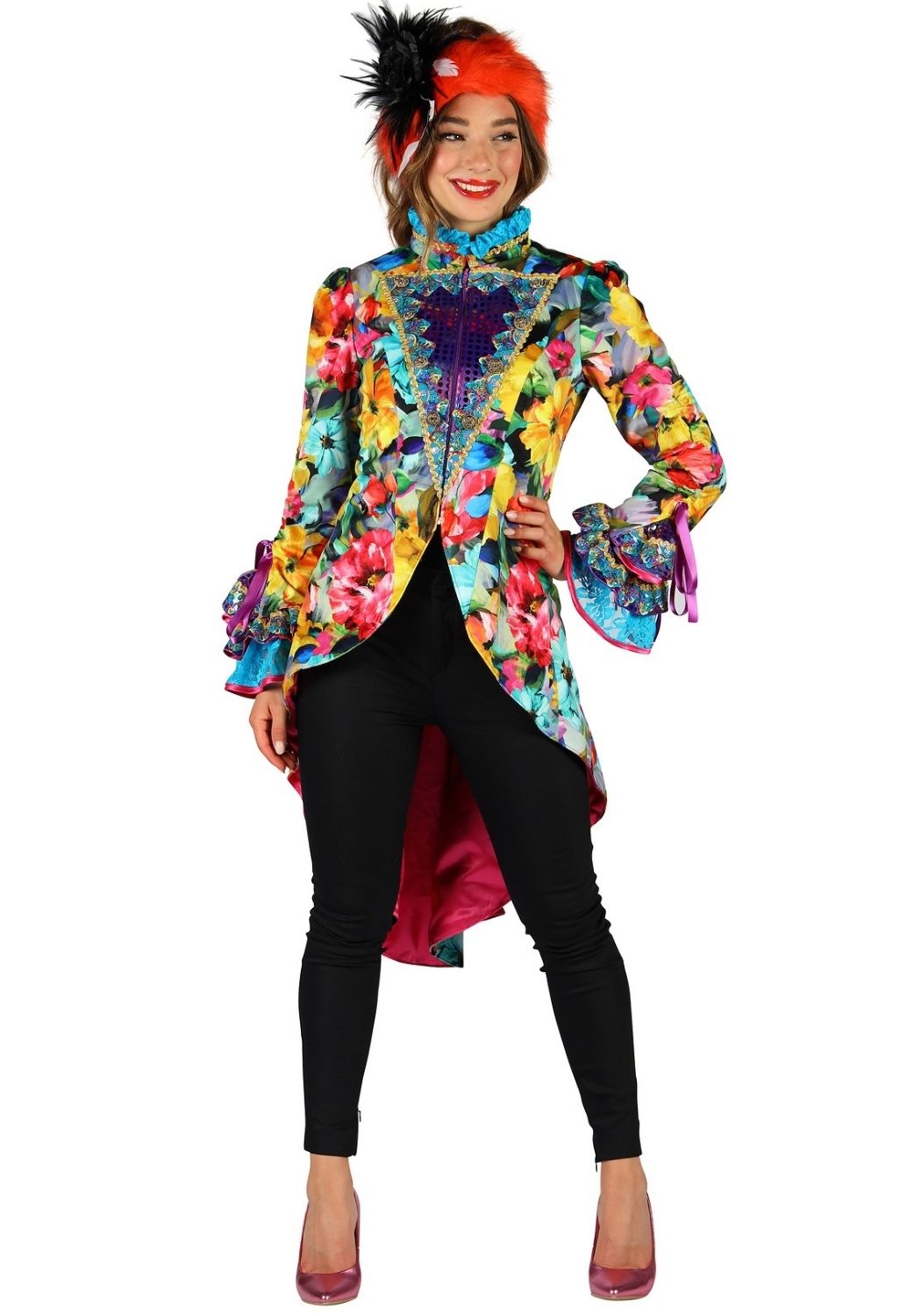 Carnavalsjas Dames Flower Star - Festivales