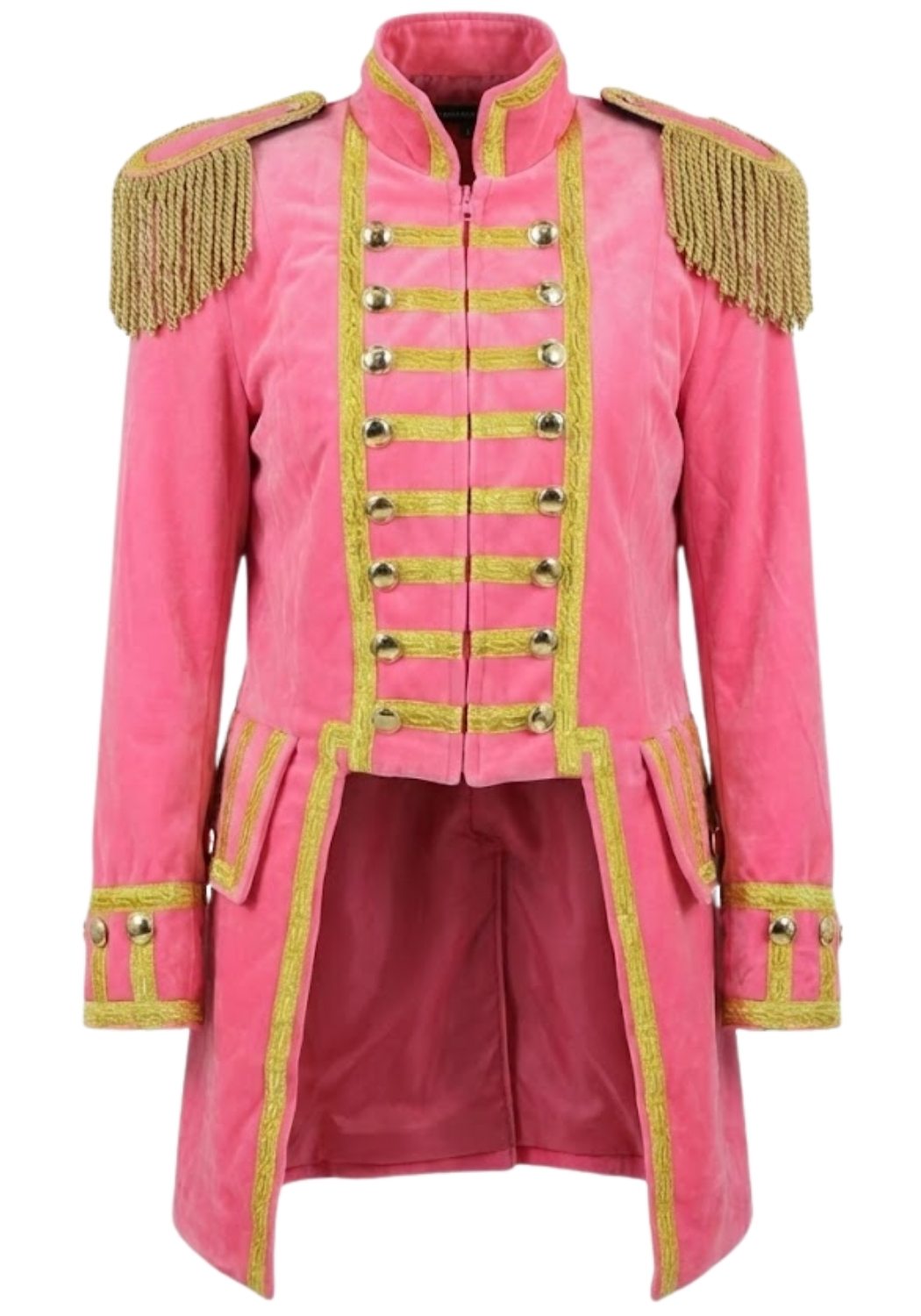 Carnavalsjas Dames Fantasy Roze Lang - Festivales