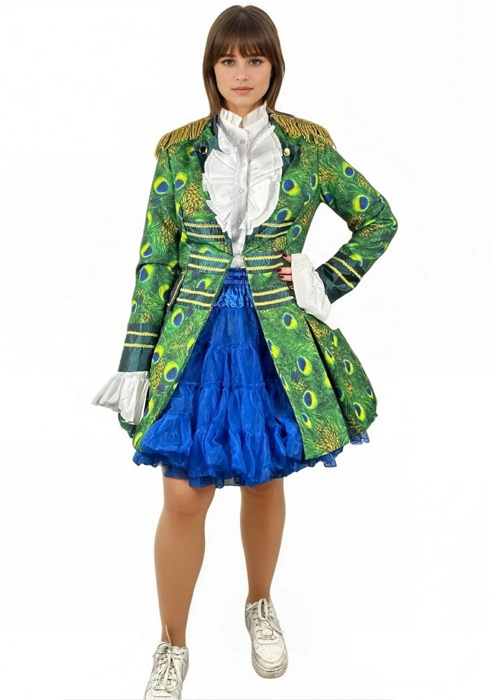Carnavalsjas Dames Peacock Lang - Bundel Basic - Festivales