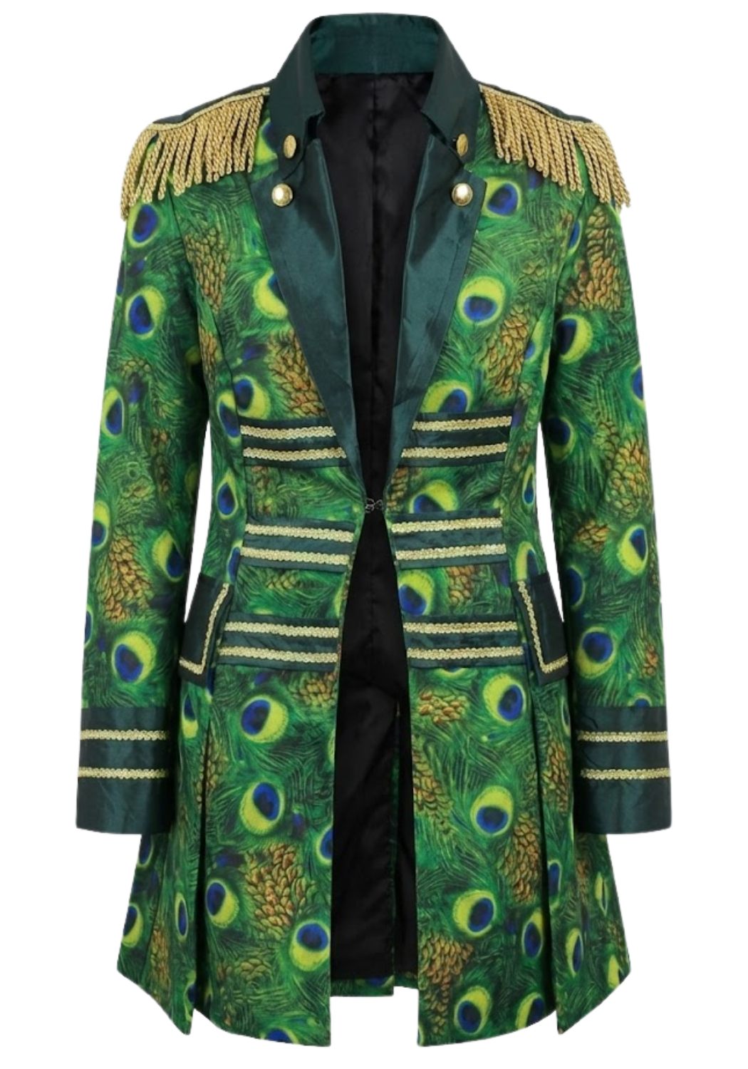 Carnavalsjas Dames Peacock Lang - Festivales