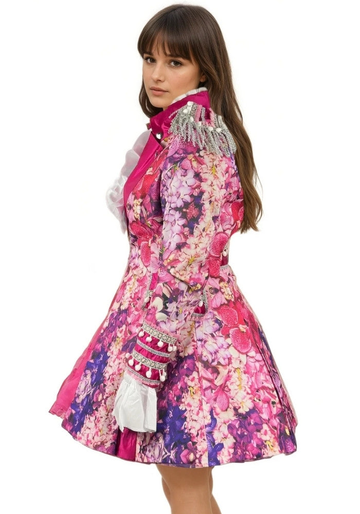 Carnavalsjas Pink Flower Dames - Bundel Basic - Festivales