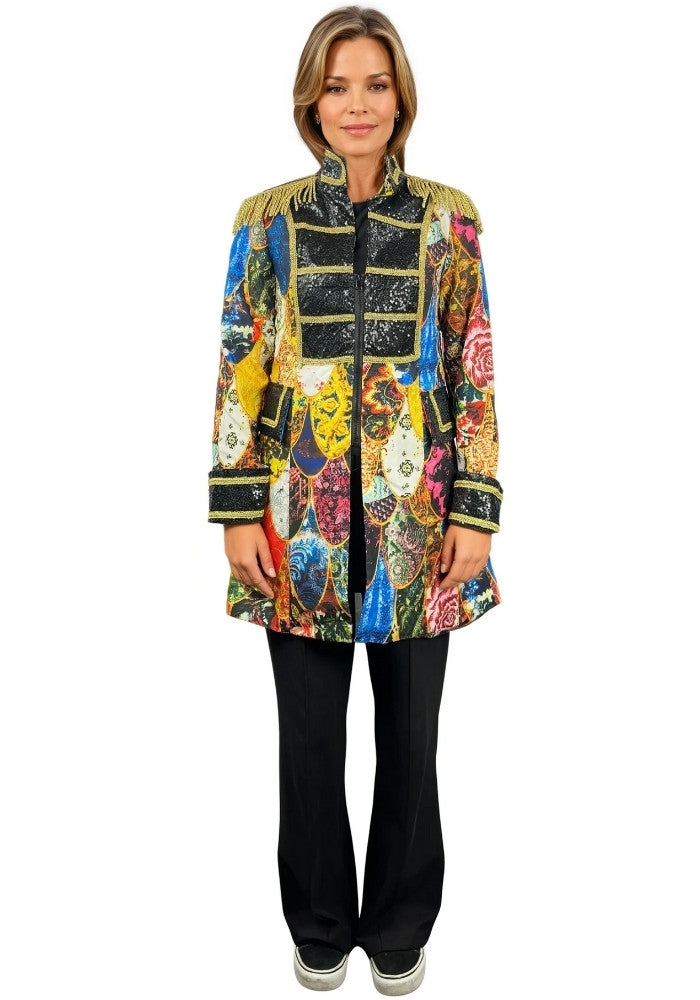 Carnavalsjas Retro Curves Dames - Festivales