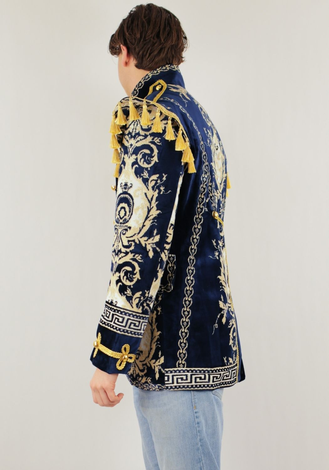 Carnavalsjas Heren Barok Blue - Festivales