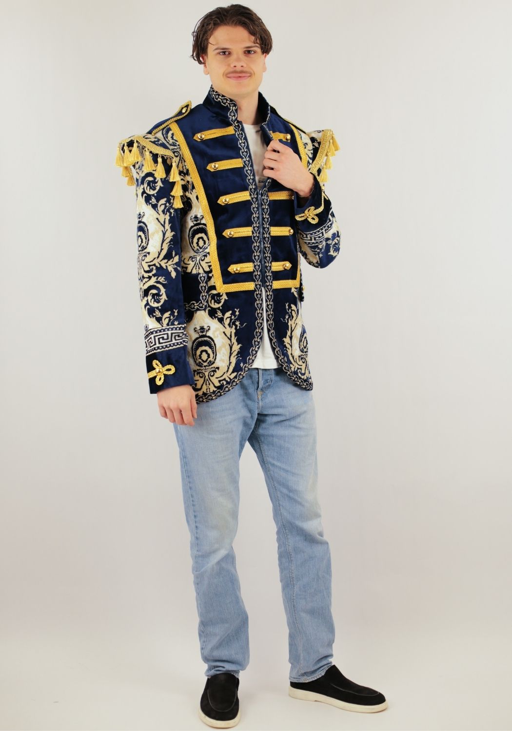 Carnavalsjas Heren Barok Blue - Festivales