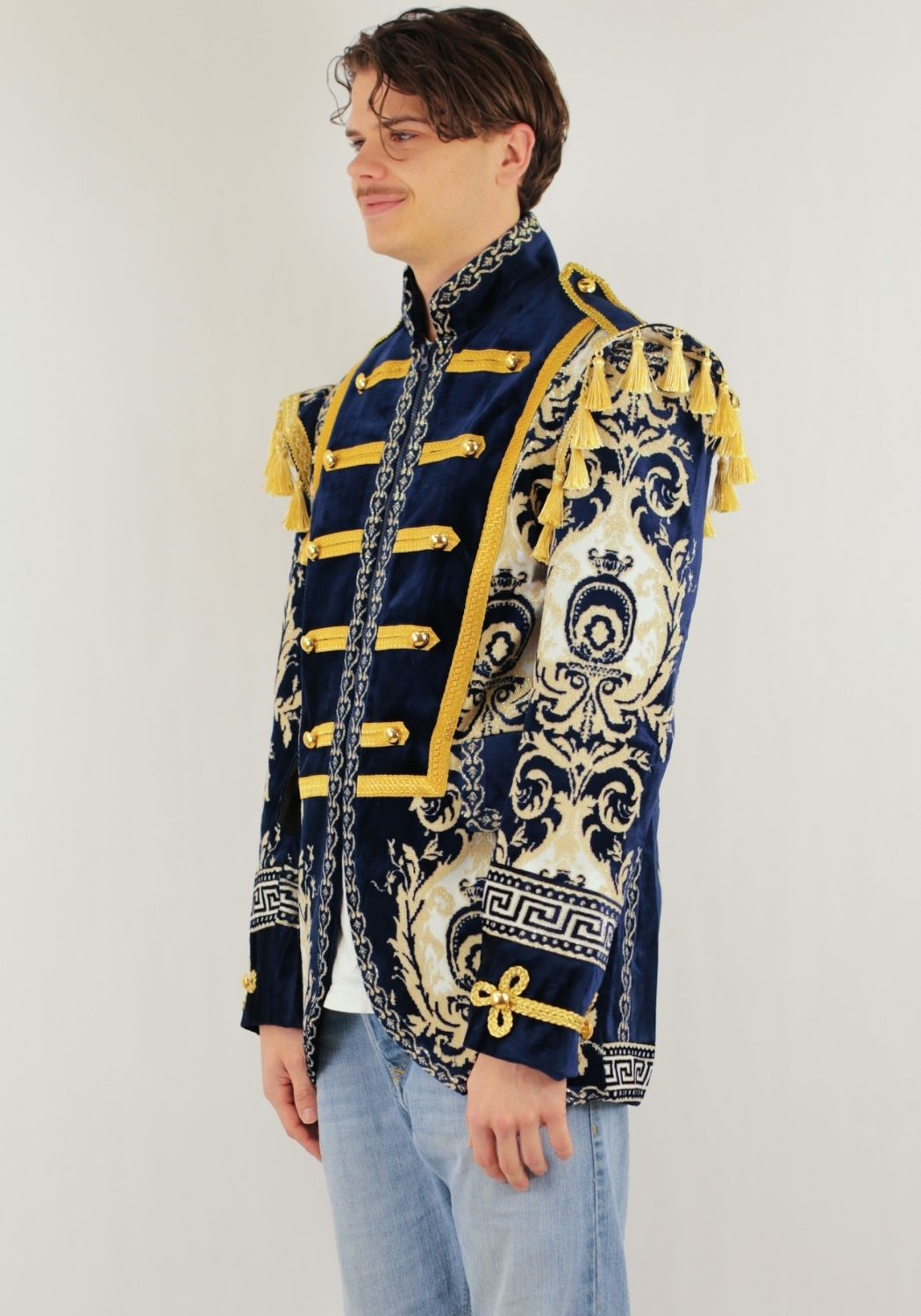 Carnavalsjas Heren Barok Blue - Festivales