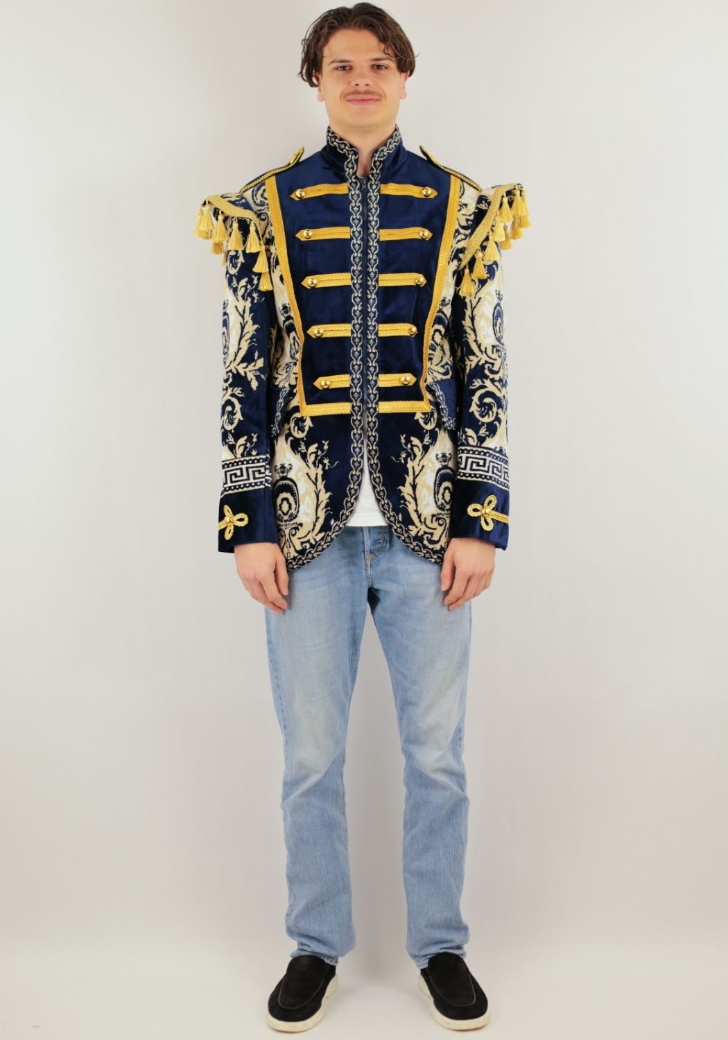 Carnavalsjas Heren Barok Blue - Festivales