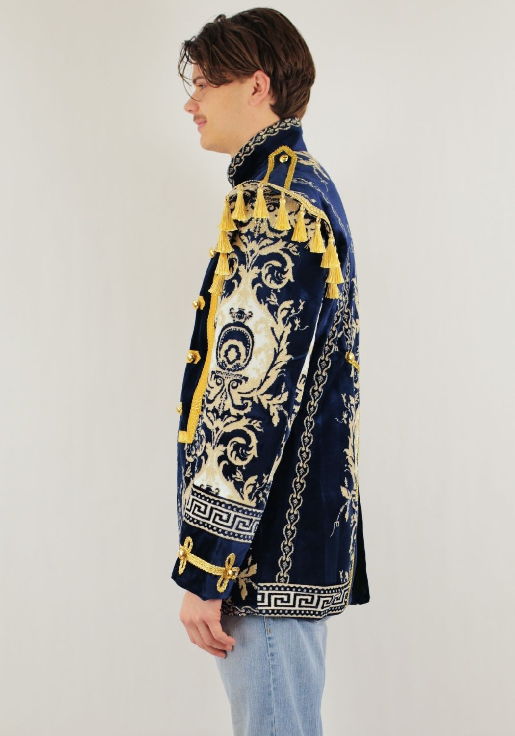 Carnavalsjas Heren Barok Blue - Festivales