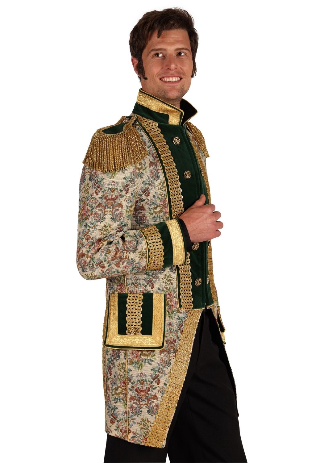 Carnavalsjas Heren Classic Style Wit - Festivales