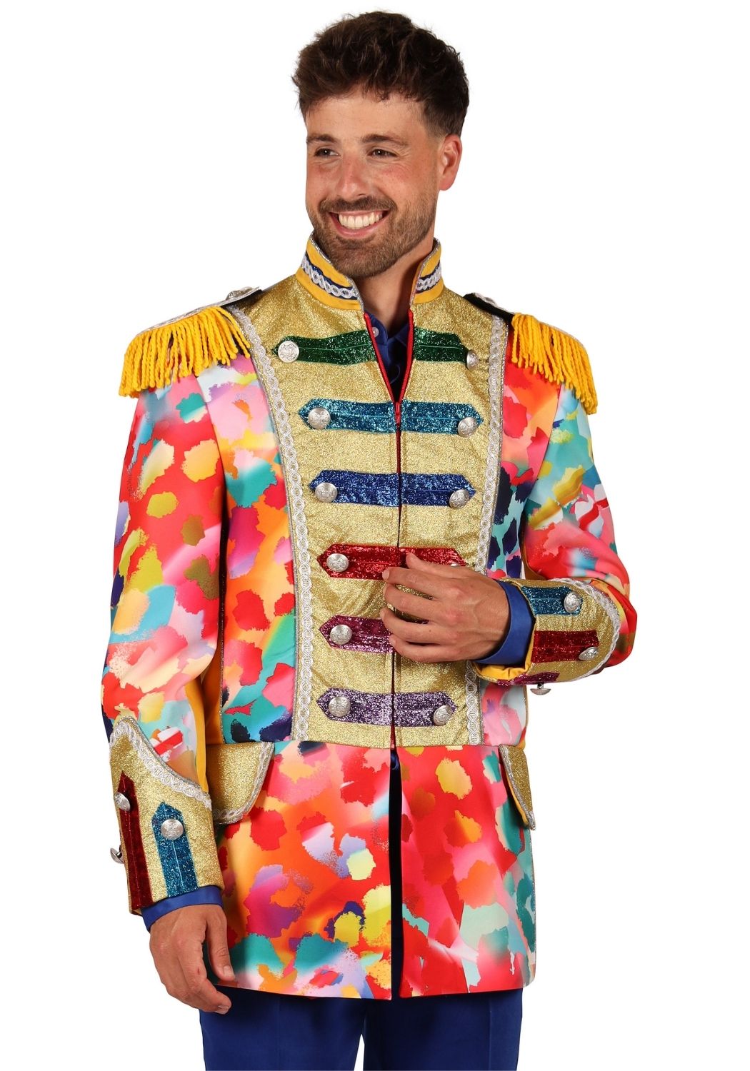 Carnavalsjas Heren Color Paint Splatters - Festivales