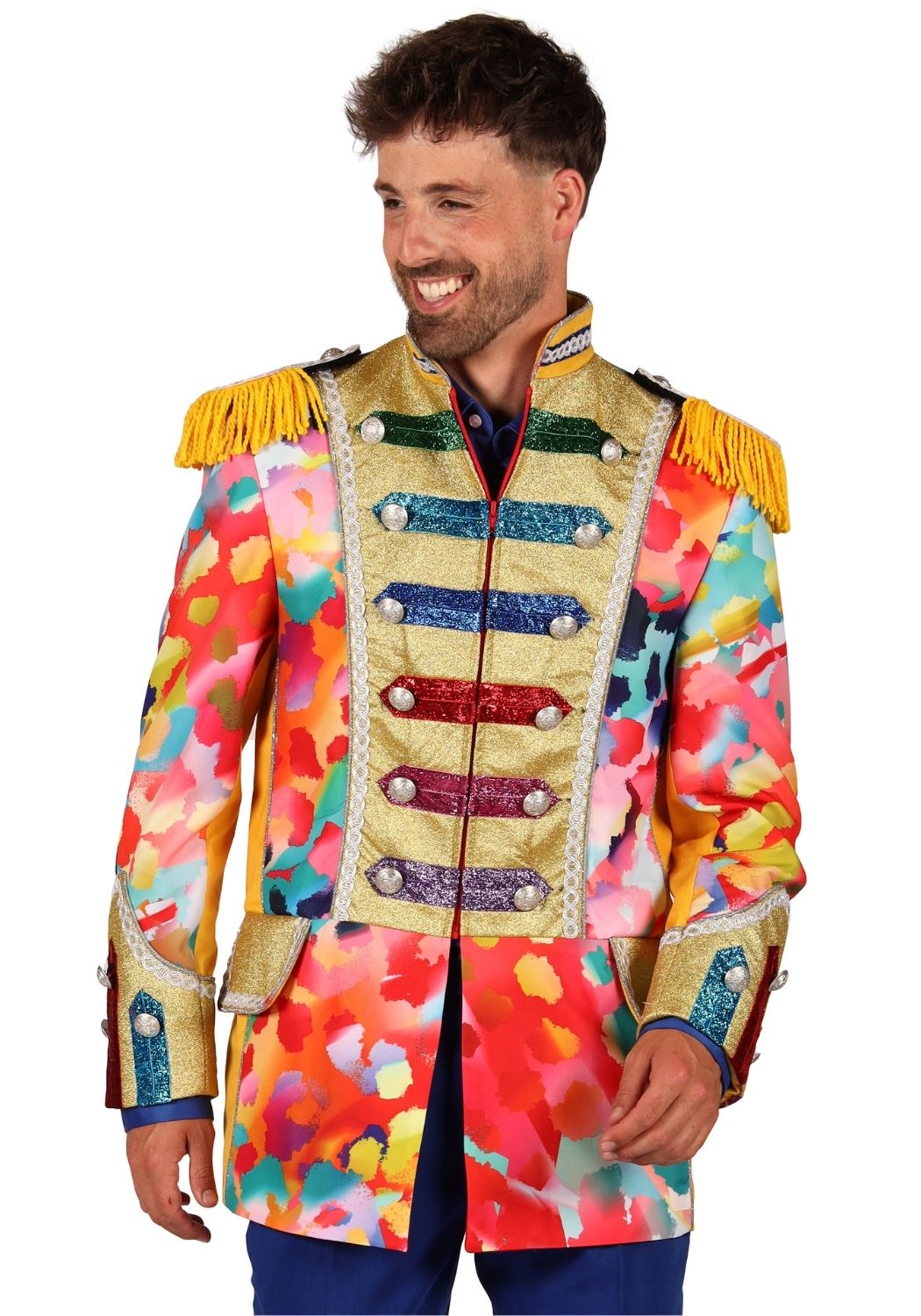 Carnavalsjas Heren Color Paint Splatters - Festivales