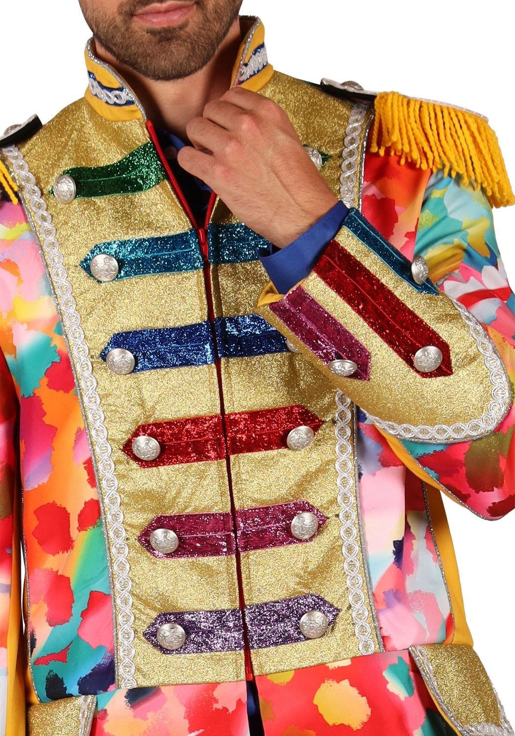 Carnavalsjas Heren Color Paint Splatters - Festivales