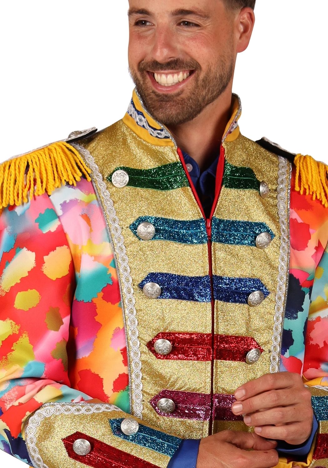 Carnavalsjas Heren Color Paint Splatters - Festivales