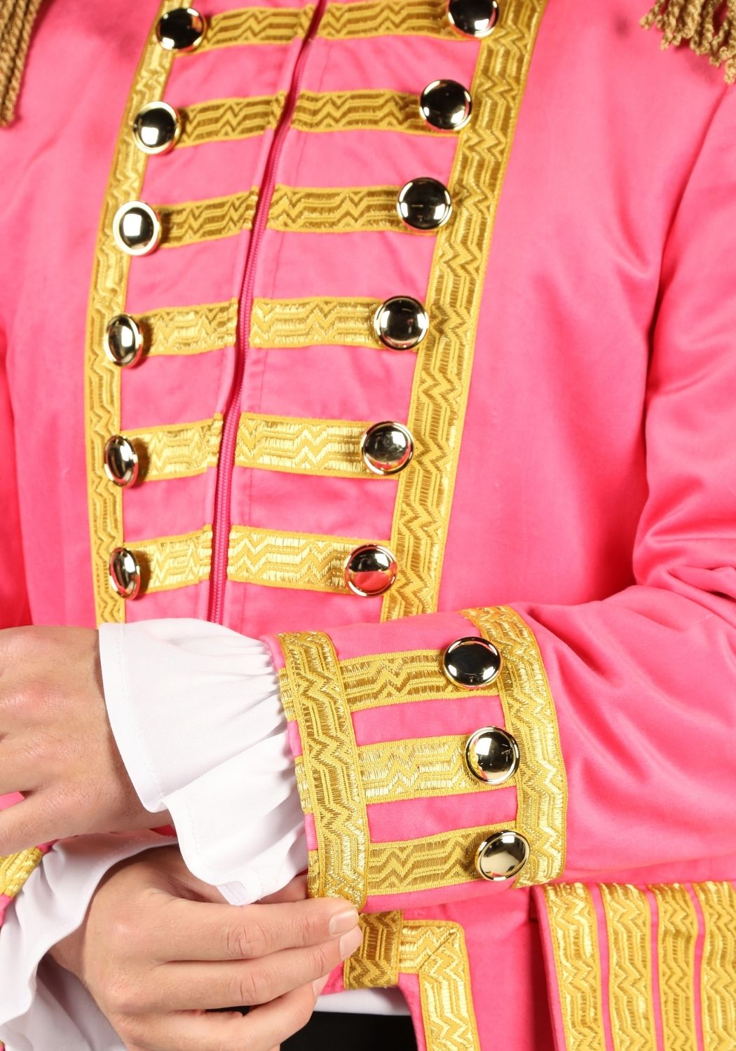 Carnavalsjas Heren Fantasy World Roze/Goud - Festivales