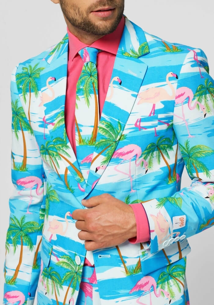 Carnavalsjas Kostuum Flaminguy - OppoSuits - Festivales