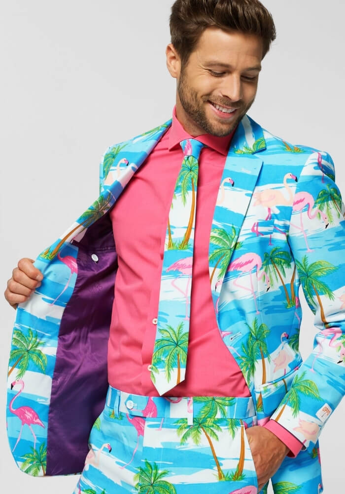 Carnavalsjas Kostuum Flaminguy - OppoSuits - Festivales