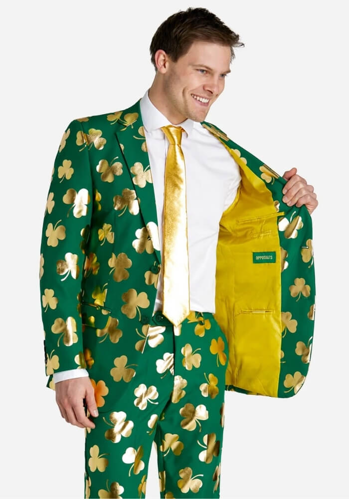 Carnavalsjas Kostuum Mr. Clover - OppoSuits - Festivales