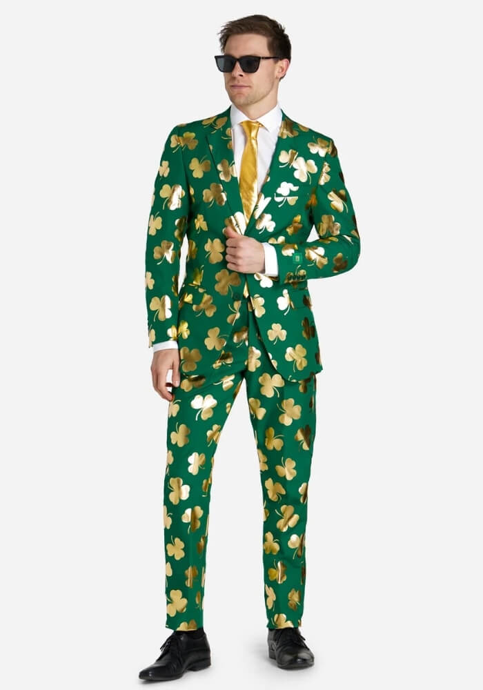 Carnavalsjas Kostuum Mr. Clover - OppoSuits - Festivales