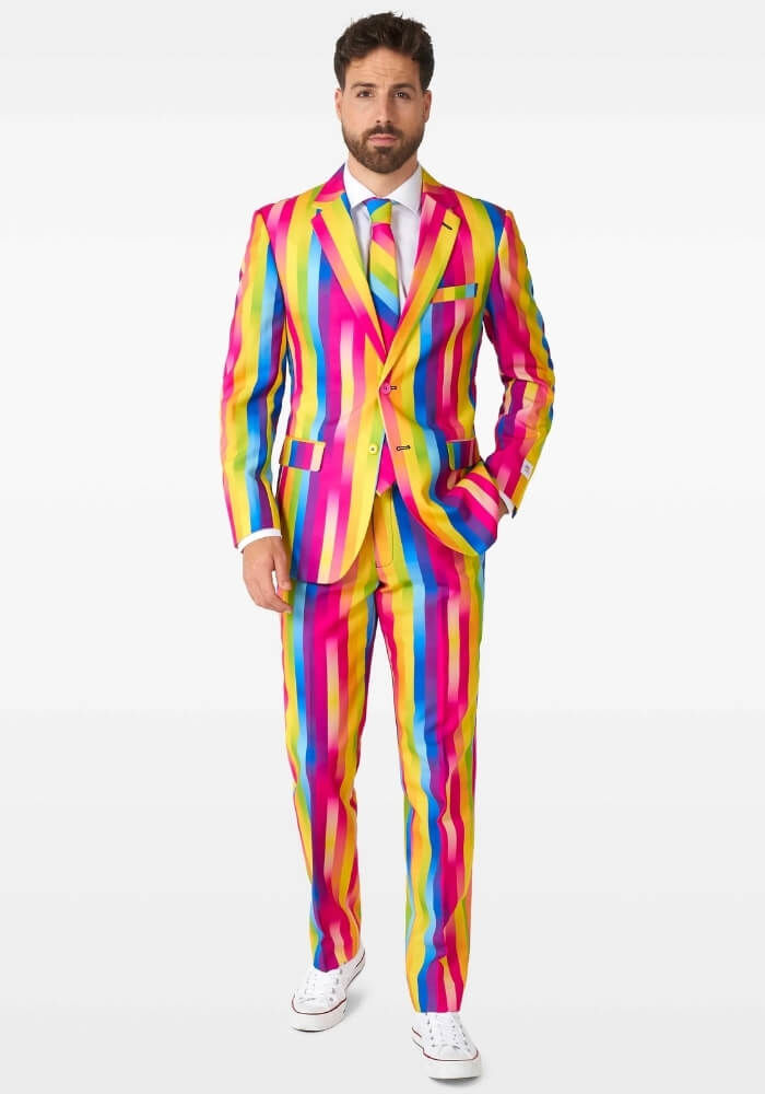 Carnavalsjas Kostuum Rainbow Glaze - OppoSuits - Festivales