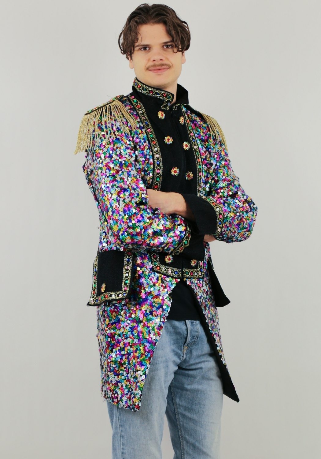 Carnavalsjas Heren Sequinmaster - Festivales