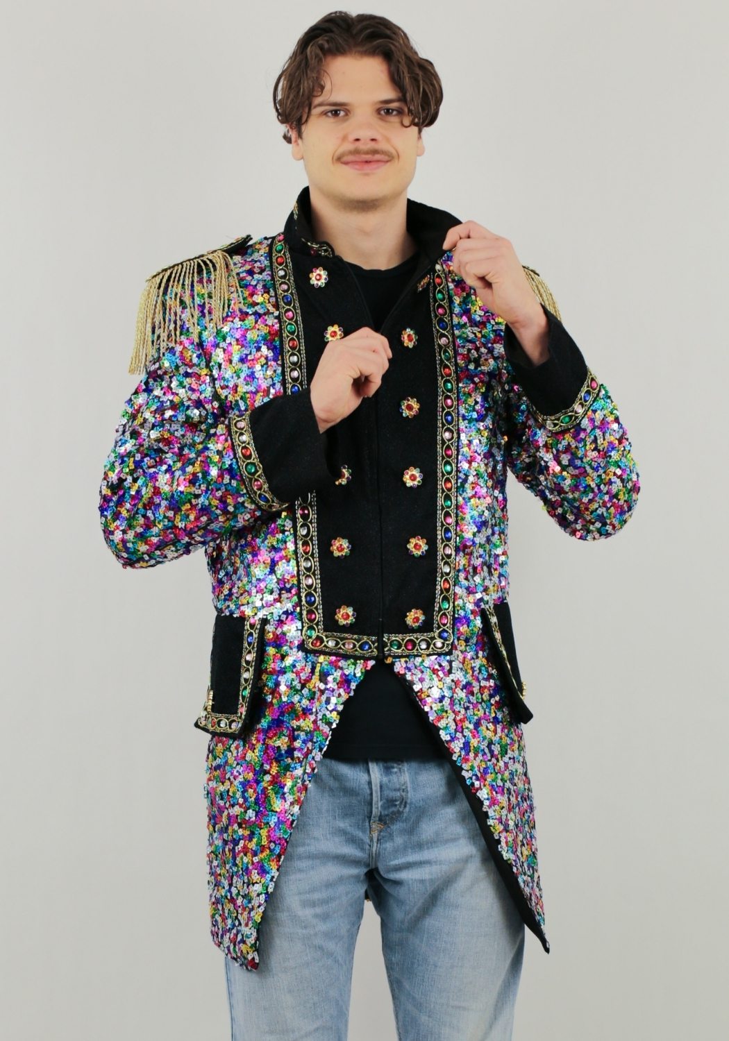 Carnavalsjas Heren Sequinmaster - Festivales