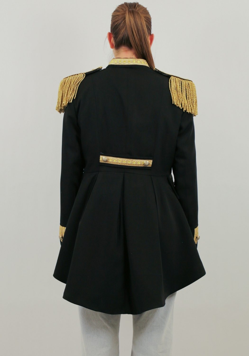 Carnavalsjas Dames Zwart Deluxe - Festivales