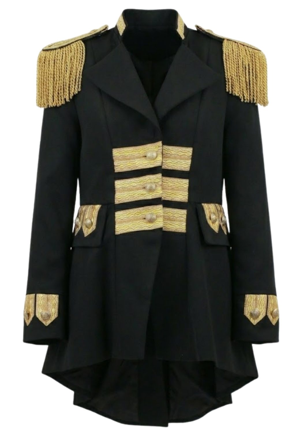 Carnavalsjas Dames Zwart Deluxe - Festivales