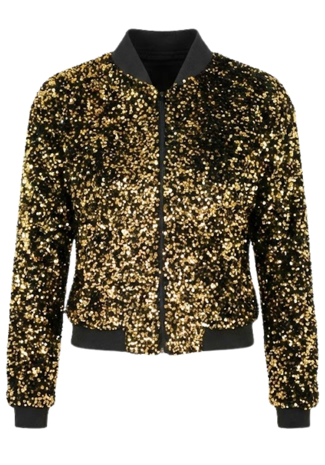 Carnavalsjas Paillettenjasje Goud Vrouwen - Festivales