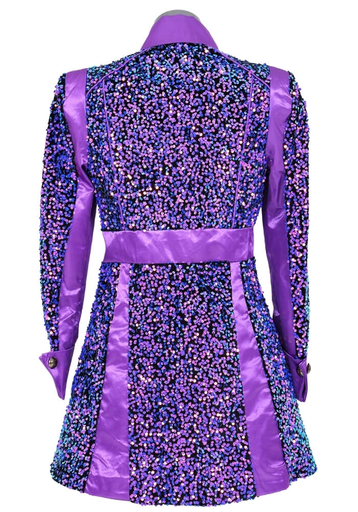 Carnavalsjas Sequin Purple Dames - Festivales