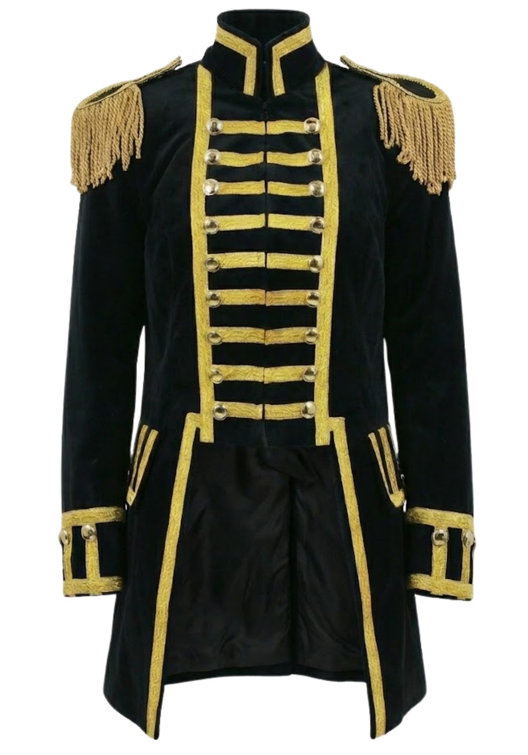 Carnavalsjas Dames Fantasy Zwart Lang - Festivales